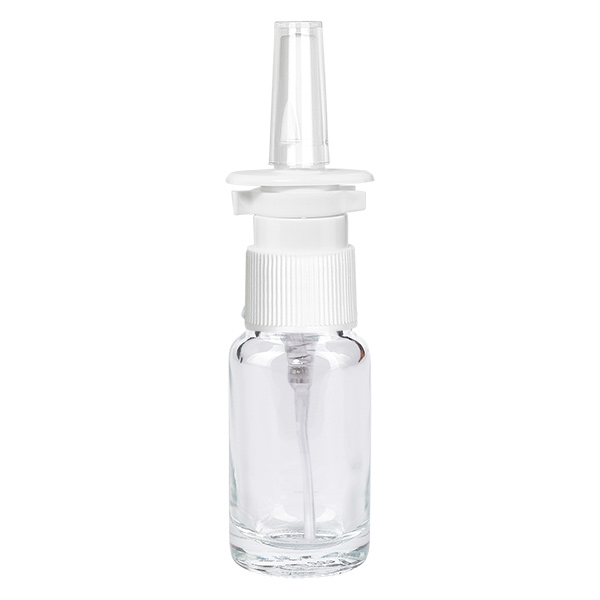 10 ml næsesprayflaske m./tr. STD ClearL. UT18/10