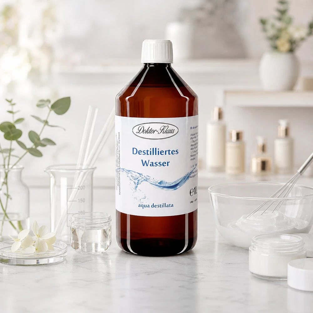 1 liter destilleret vand Doktor Klaus 1 liter destilleret vand Doktor Klaus