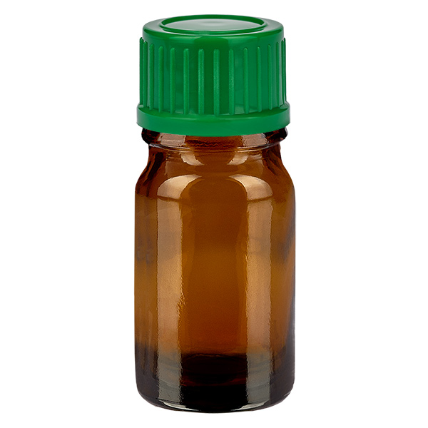 5ml flaske 11mm SV grøn STD BrownLine UT18/5
