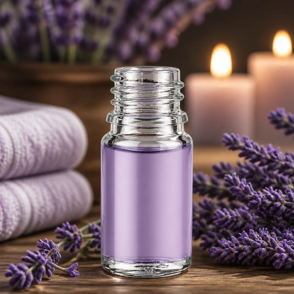 Flaske i klart glas 5ml DIN 18 Lille 5 ml ApoGlas-apoteksflaske af klart glas til præcis dosering af aktive ingredienser