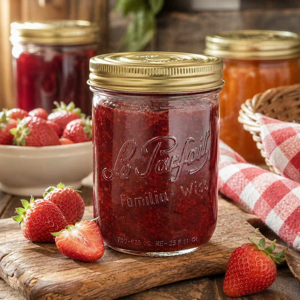 Le Parfait® Familia Wiss 750 g Ø100 mm glas