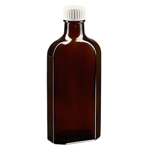 150 ml Meplat brunt skruelåg med PE-skumindsats 150 ml Meplat brunt skruelåg med PE-skumindsats