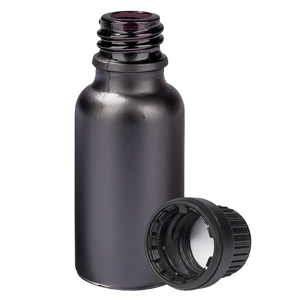 20 ml flaske 11 mm SV sort OV BlackLine UT18/20 20 ml flaske 11 mm SV sort OV BlackLine UT18/20