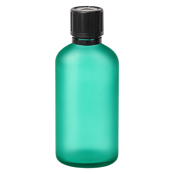 100 ml dråbeflaske 1mm s. OV KiSi Bli GreenL. UT18/100