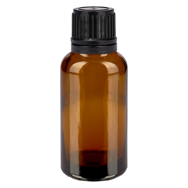 30 ml flaske 11 mm SV sort OV BrownLine UT18/30