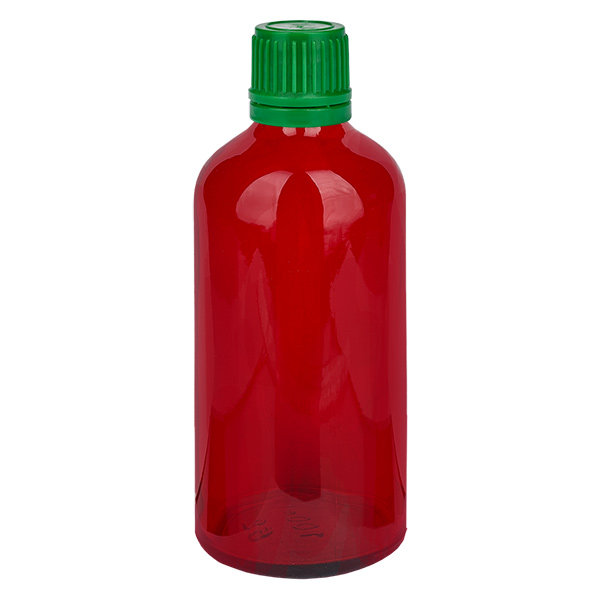 100 ml flaske 11 mm SV grøn OV RedLine UT18/100