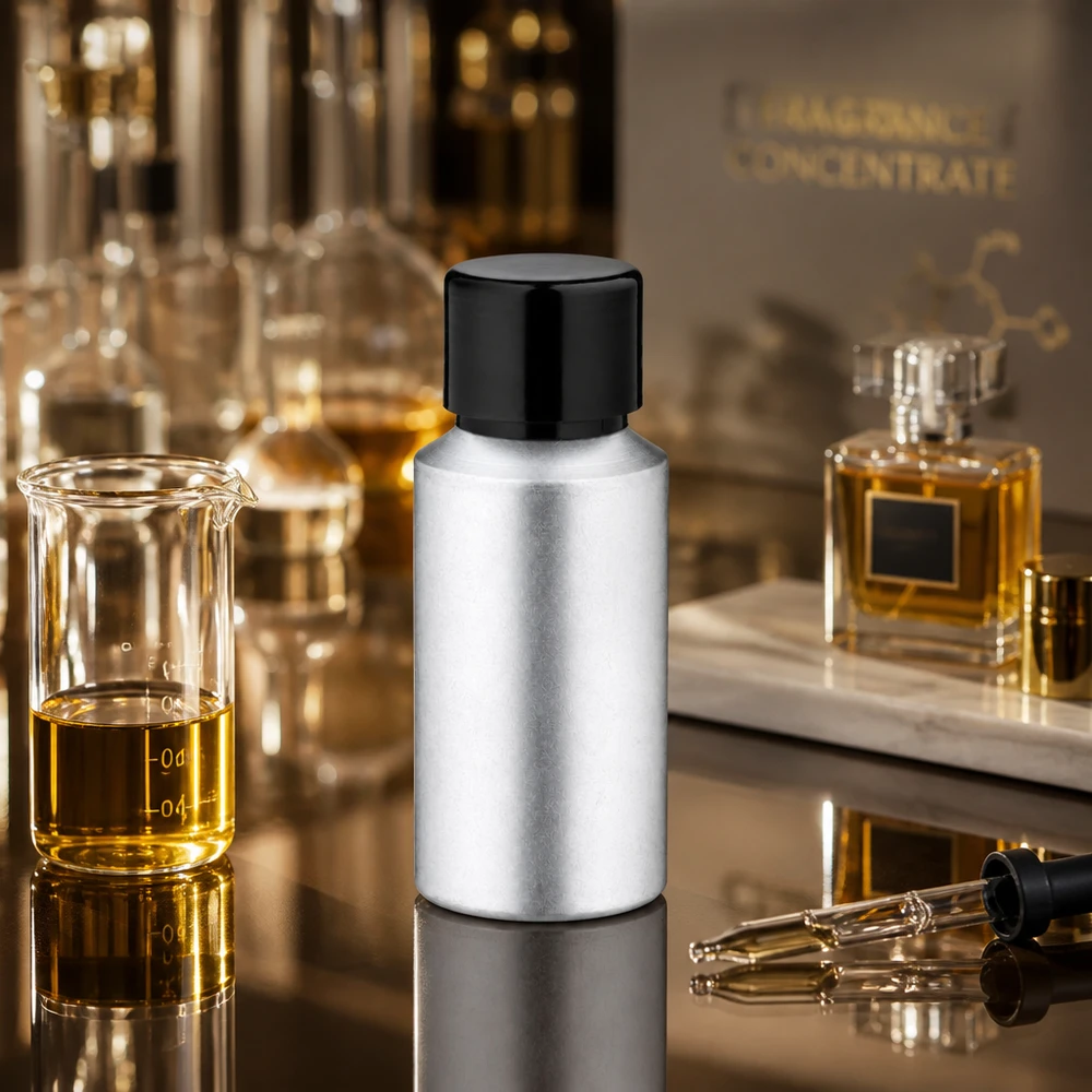 30 ml farvet aluminiumsflaske med skruelåg 30 ml aluminiumsflaske af høj kvalitet med farvet overflade og sort skruelåg til parfumeproduktion