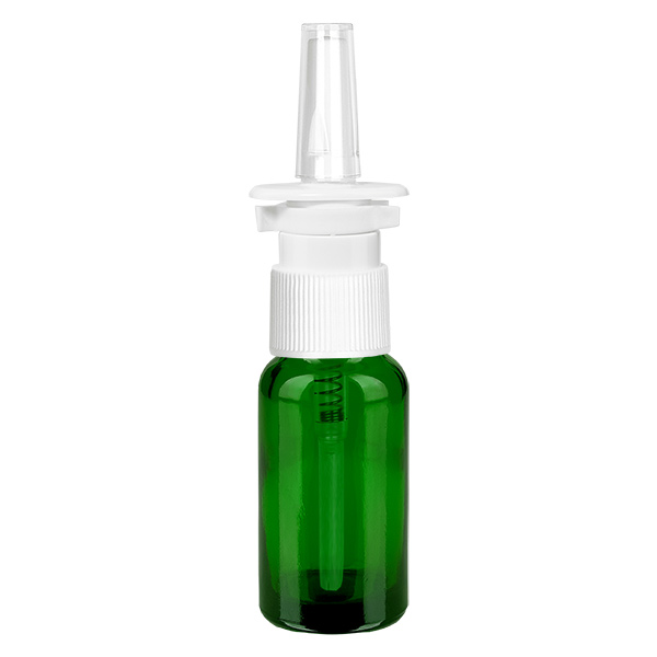 20 ml næsesprayflaske m./tr. STD GreenL. UT18/20
