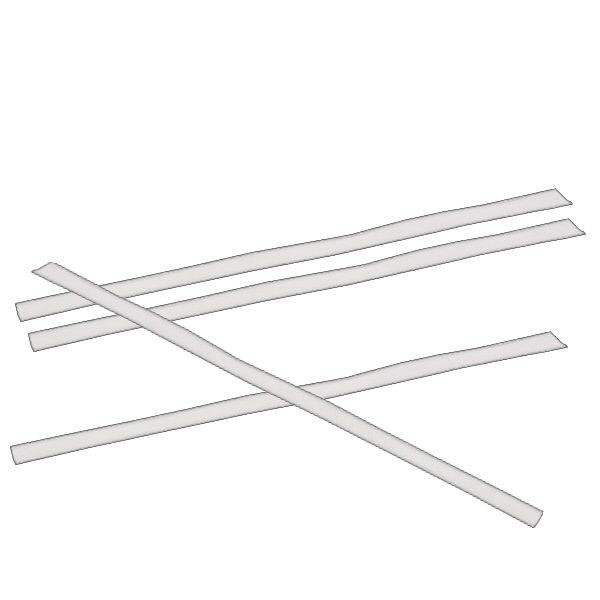 Clip tape fastener flad hvid (pakke med 100) 80mm. Fremstillet af hvidt papir. Med 0,5 mm trådindsats. Bredde 7 mm, længde 80 mm. Clip tape fastener flad hvid (pakke med 100) 80mm. Fremstillet af hvidt papir. Med 0,5 mm trådindsats. Bredde 7 mm, længde 80 mm.
