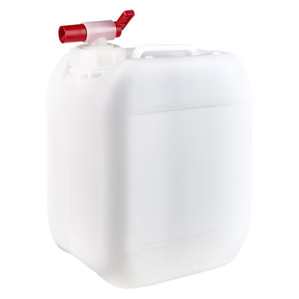 Beholder 5 liter med aftapningshane Beholder 5 liter med aftapningshane