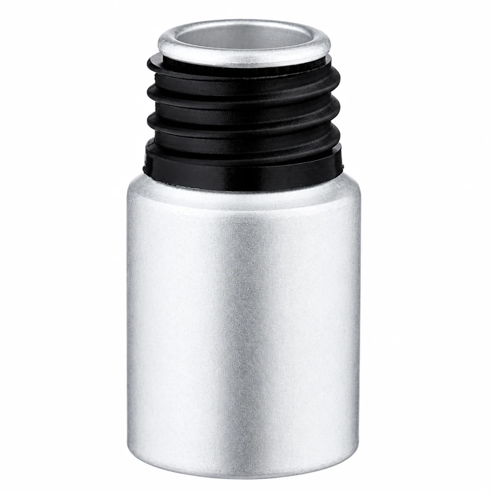 10 ml farvet aluminiumsflaske 10 ml farvet aluminiumsflaske med sort skruelåg til æteriske olier og kosmetik