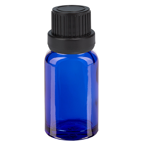 10 ml flaske 11 mm SV sort OV BlueLine UT18/10