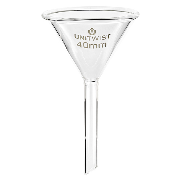Glastragt ø40mm borosilikat UNiTWIST