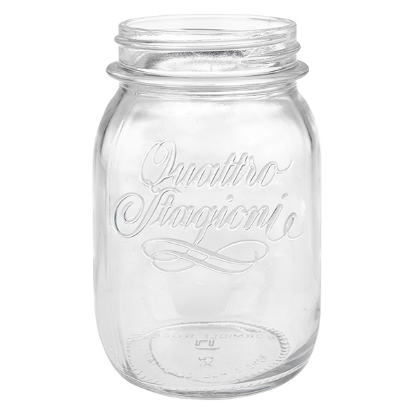 500 ml husholdningsglas "Quattro Stagioni"