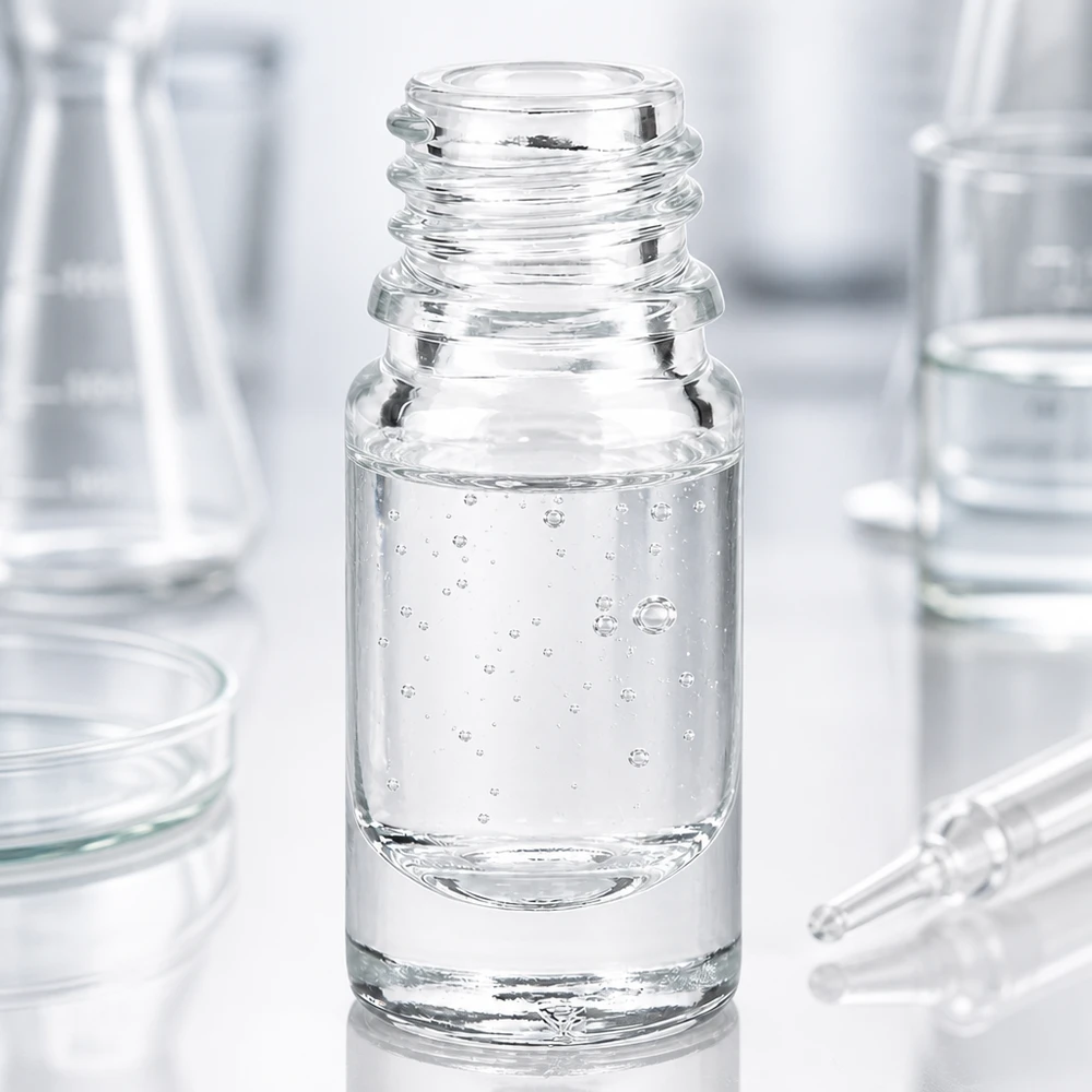 ApoGlas 5 ml apoteksflaske med skruelåg til sikker opbevaring af farmaceutiske produkter