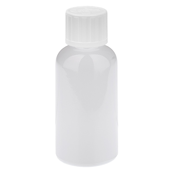 30 ml dråbeflaske 1,2 mm hvid standardlukning børnesikring WhiteLine UT18/30 30 ml dråbeflaske 1,2 mm hvid standardlukning børnesikring WhiteLine UT18/30