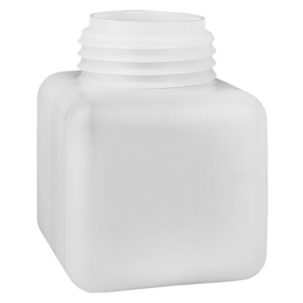 Kemikalieflaske 500 ml, bred hals fremstillet af PE-HD, naturfarve, GL 65 Kemikalieflaske 500 ml, bred hals fremstillet af PE-HD, naturfarve, GL 65