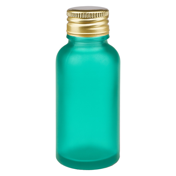 30 ml flaske 11 mm SV Alu-Gold STD GreenL. UT18/30