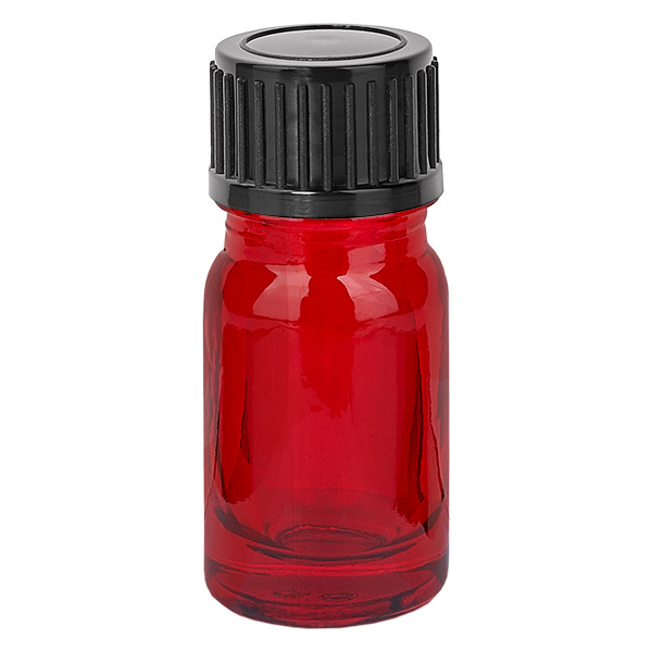 5ml flaske 11mm SV sort STD RedLine UT18/5 5ml flaske 11mm SV sort STD RedLine UT18/5