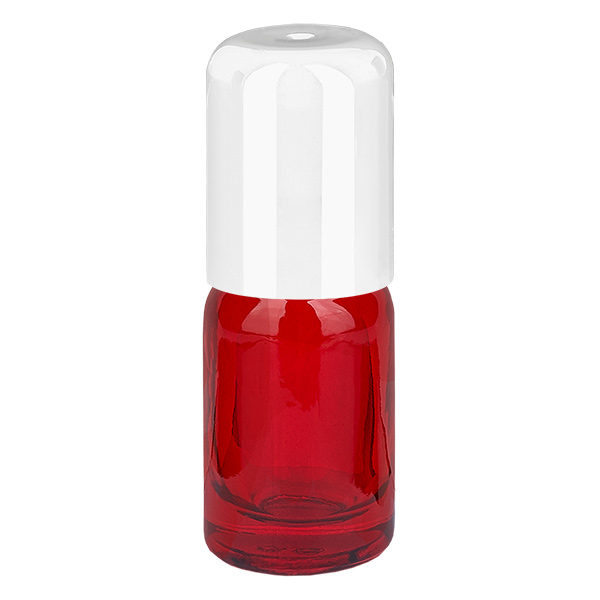 5 ml roll-on flaske hvid STD RedLine UT18/5