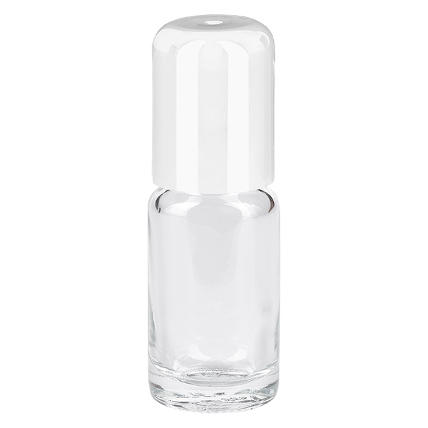 10 ml roll-on flaske hvid STD ClearLine UT18/10