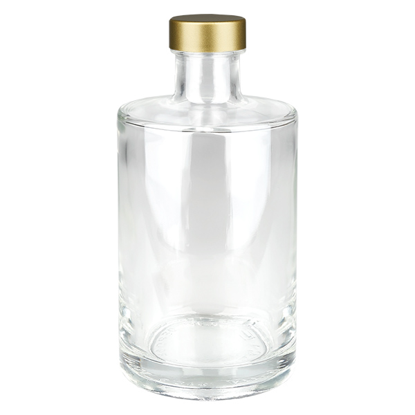 375 ml glasflaske Sam + skruelåg guld UNiTWIST®