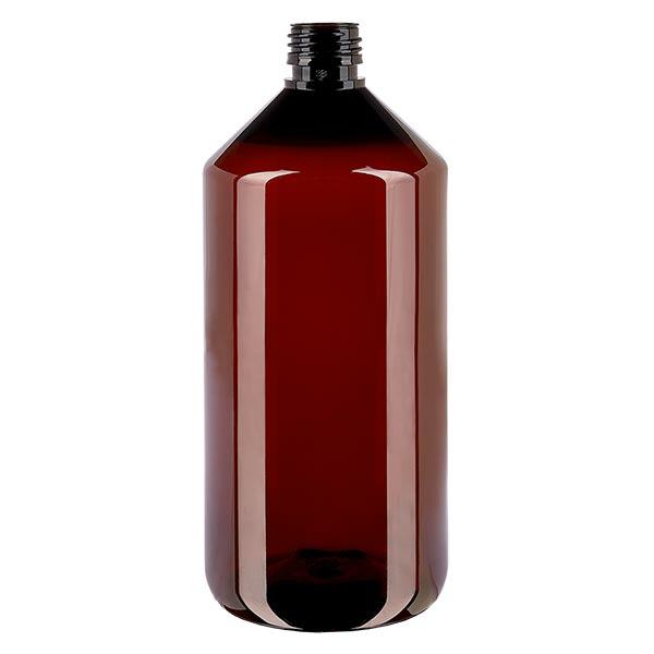 PET-flaske 1000 ml PP28 uden låg PET-flaske 1000 ml PP28 uden låg