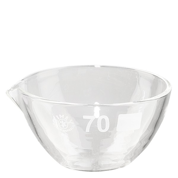 Dampbakke 60 ml med borosilikat-tud