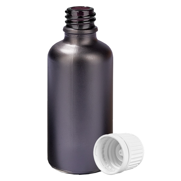 50 ml flaske 11 mm SV hvid OV BlackLine UT18/50 50 ml flaske 11 mm SV hvid OV BlackLine UT18/50