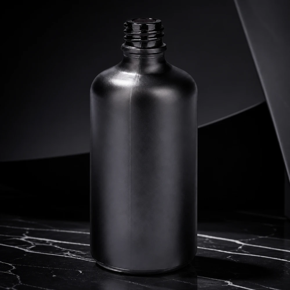 100 ml apoteksflaske BlackLine UT18/100 UNiTWIST 100 ml apotekerflaske BlackLine UT18/100 UNiTWIST med UNiTWIST-lukkesystem for sikkert greb