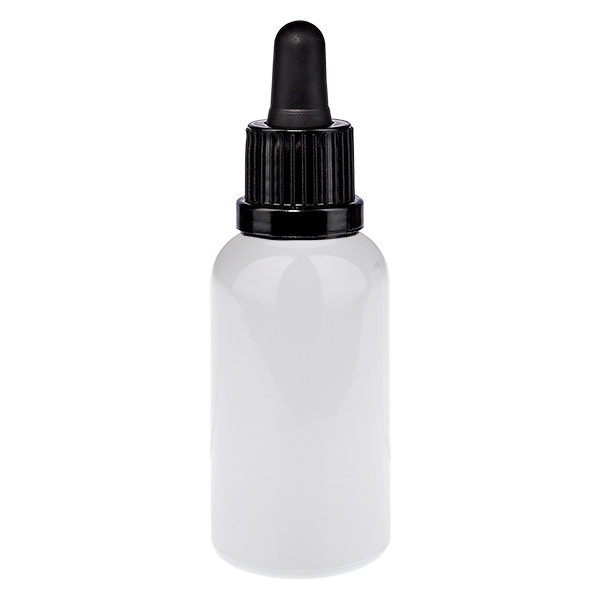 30 ml pipetteflaske sort originalitetslukning WhiteLine UT18/30 30 ml pipetteflaske sort originalitetslukning WhiteLine UT18/30