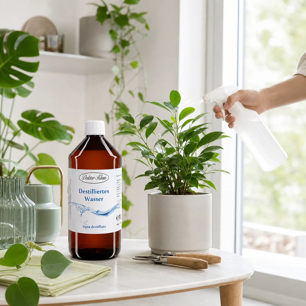 1 liter destilleret vand Doktor Klaus 1 liter destilleret vand Doktor Klaus