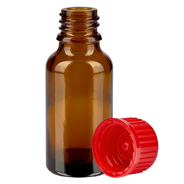 20 ml flaske 11 mm SV rød STD BrownLine UT18/20 20 ml flaske 11 mm SV rød STD BrownLine UT18/20