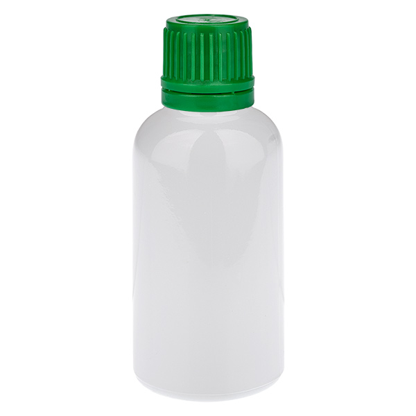 30 ml flaske 11 mm skruelåg grøn originalitetslås WhiteLine UT18/30 30 ml flaske 11 mm skruelåg grøn originalitetslås WhiteLine UT18/30