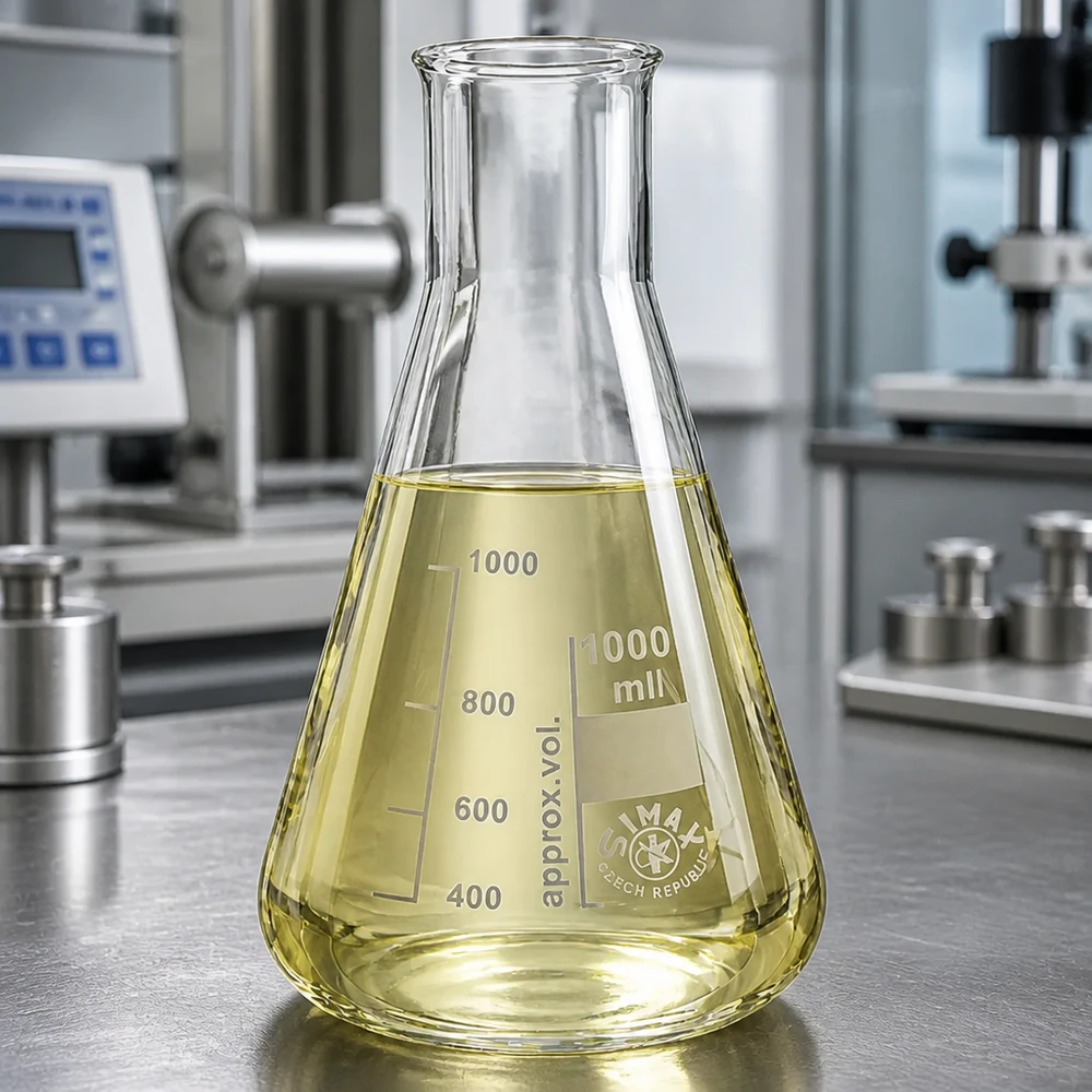 Erlenmeyer-kolbe 200 ml med bred hals Erlenmeyer-kolbe 200 ml med bred hals og varmebestandigt glas til temperaturbelastninger