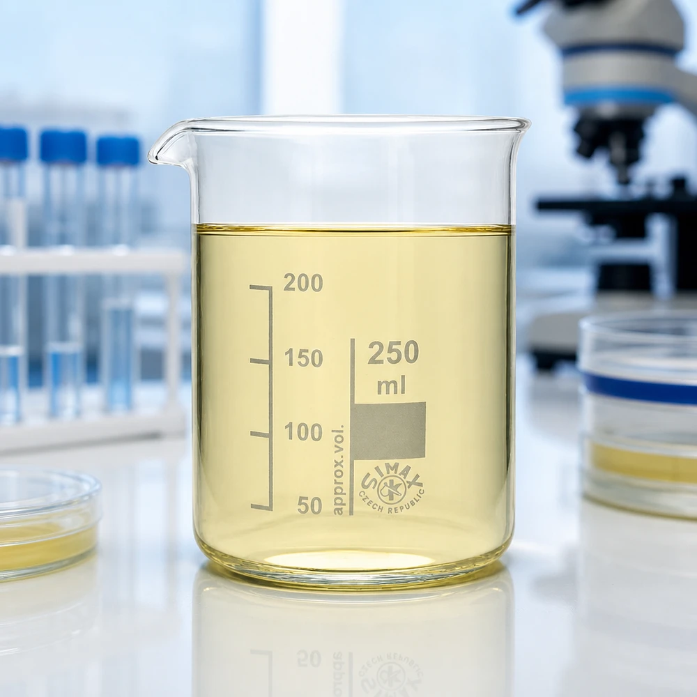 Bæger 250 ml borosilikatglas, lav form Gennemsigtigt 250 ml bægerglas, lav form, ideelt til præcise målinger i laboratoriet og til forskning.