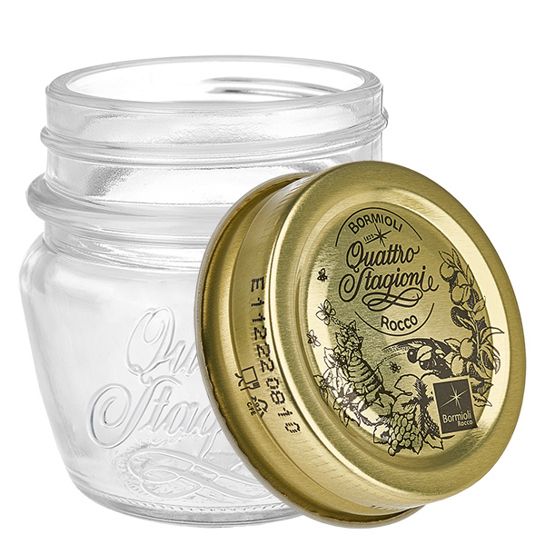 80 ml husholdningsglas "Quattro Stagioni" 80 ml husholdningsglas "Quattro Stagioni"