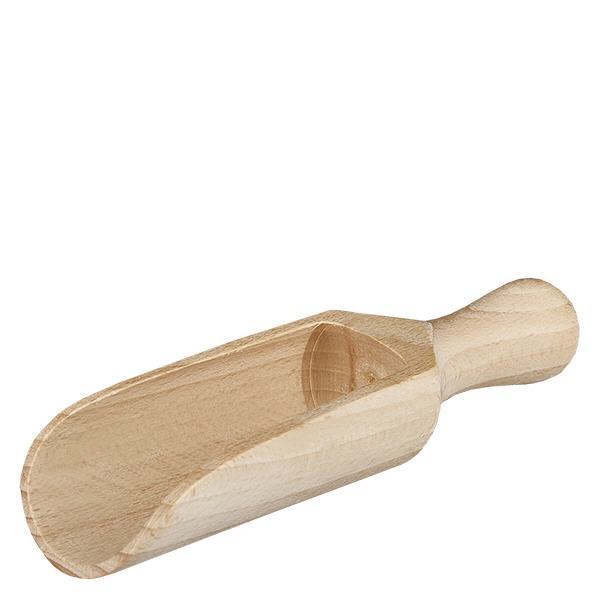 Træspade størrelse M, halvcirkelformet, 14 cm lang Træspade størrelse M halvrund 14 cm lang lavet af naturtræ til køkken og husholdning
