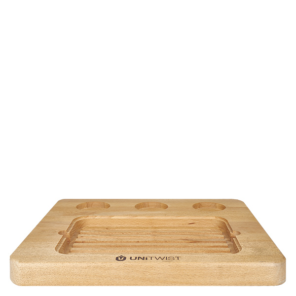 Træplade (bøg) til UNiTWIST hot stone-sæt