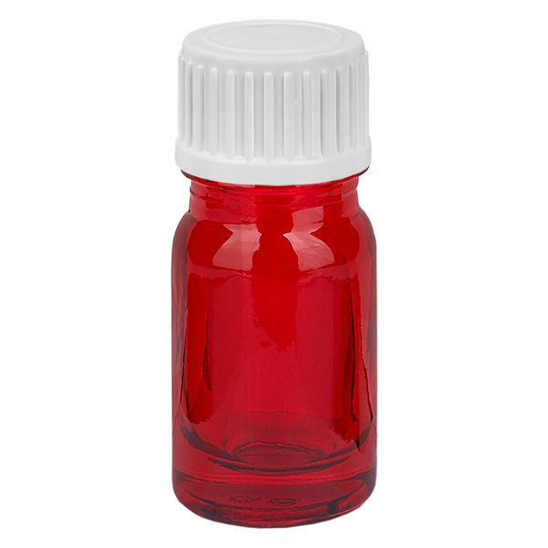 5 ml Dropperflaske 0,9 mm hvid STD RedLine UT18/5