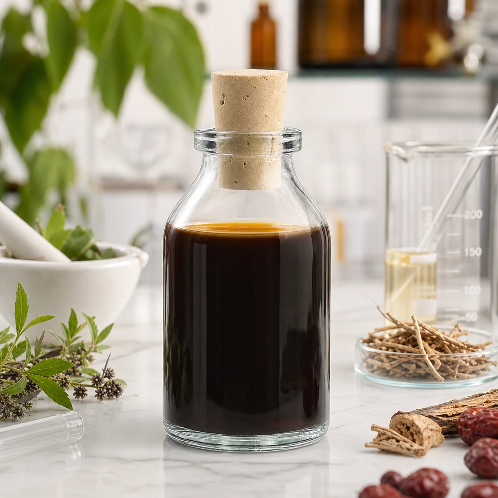 Klar glasflaske 20ml med kork 11/14mm Kompakte Korkenflasche aus Klarglas 20ml für Kräutermedizin und Naturprodukte