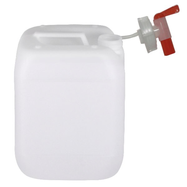Beholder 20 liter med aftapningshane Beholder 20 liter med aftapningshane