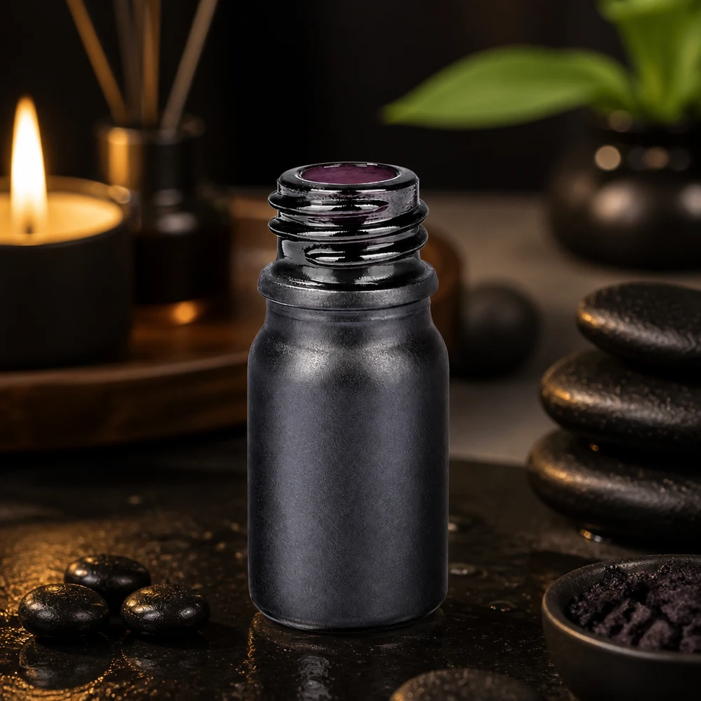 5 ml Apoteksflaske BlackLine UT18/5 UNiTWIST Premium 5 ml apoteksflaske BlackLine UT18/5 UNiTWIST til aromaterapi og wellness i høj kvalitet