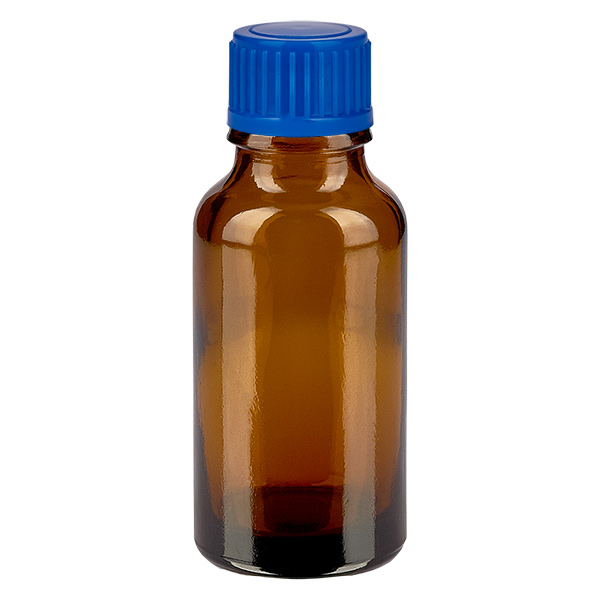 20 ml flaske 11 mm SV blå STD BrownLine UT18/20