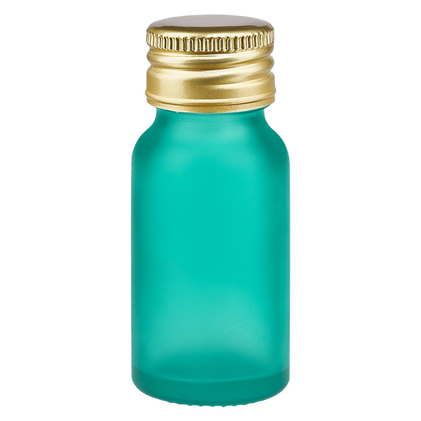 10 ml flaske 11 mm SV Alu-Gold STD GreenL. UT18/10