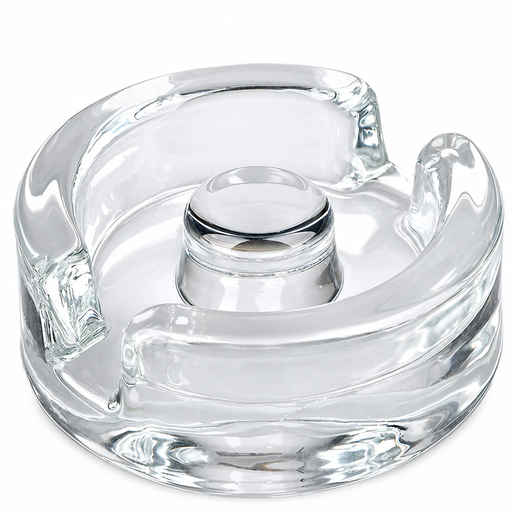 Fermenteringsvægte i glas med håndtag, sæt med 4 UNiTWIST Individuel UNiTWIST-vægt til fermenteringsglas med ergonomisk håndtag i klart glas til konserveringsglas