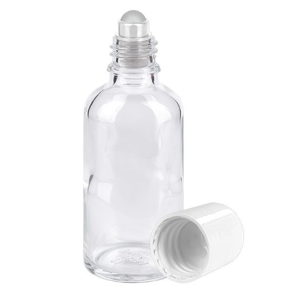 50 ml roll-on flaske hvid STD ClearLine UT18/50 50 ml roll-on flaske hvid STD ClearLine UT18/50