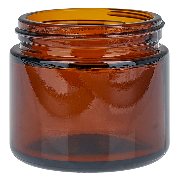 Glaskrukke 60 ml brun med indsatslåg UNiTWIST Glaskrukke 60 ml brun med indsatslåg UNiTWIST