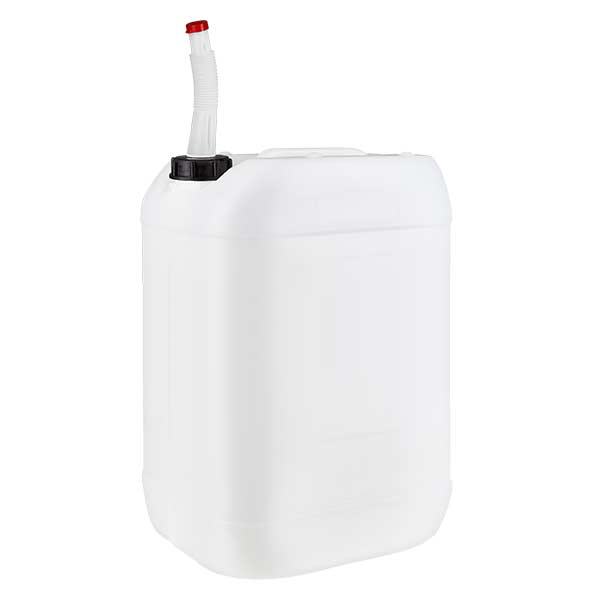 Beholder 25 liter med udløbsrør Flex Beholder 25 liter med udløbsrør Flex