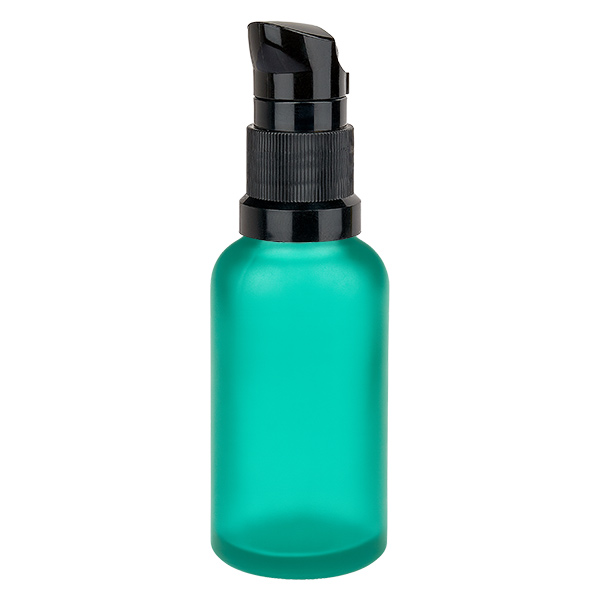 30 ml pumpeflaske sort STD GreenLine UT18/30
